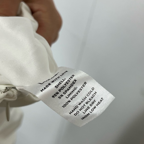 Lulus White One Shoulder Dress - Picture 7 of 7